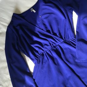 blue doll dress